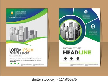 Business abstract vector template. Brochure design, cover modern layout, annual report, poster, flyer in A4 with colorful triangles, geometric shapes for tech, science, market with light background