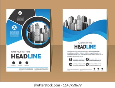 Business abstract vector template. Brochure design, cover modern layout, annual report, poster, flyer in A4 with colorful triangles, geometric shapes for tech, science, market with light background