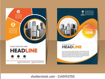 Business abstract vector template. Brochure design, cover modern layout, annual report, poster, flyer in A4 with colorful triangles, geometric shapes for tech, science, market with light background