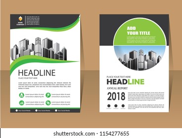 Business abstract vector template. Brochure design, cover modern layout, annual report, poster, flyer in A4 with colorful triangles, geometric shapes for tech, science, market with light background