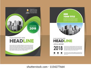 Business abstract vector template. Brochure design, cover modern layout, annual report, poster, flyer in A4 with colorful triangles, geometric shapes for tech, science, market with light background