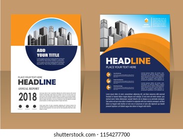 Business abstract vector template. Brochure design, cover modern layout, annual report, poster, flyer in A4 with colorful triangles, geometric shapes for tech, science, market with light background
