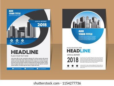 Business abstract vector template. Brochure design, cover modern layout, annual report, poster, flyer in A4 with colorful triangles, geometric shapes for tech, science, market with light background