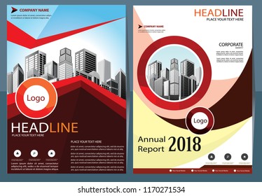Business abstract vector template Brochure design cover modern layout annual report
poster flyer in A4 with colorful triangles geometric shapes for tech science market with light background