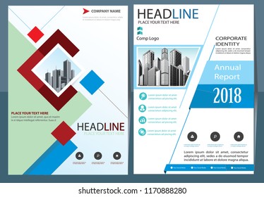Business abstract vector template Brochure design cover modern layout annual report
poster flyer in A4 with colorful triangles geometric shapes for tech science market with light background