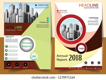 Business abstract vector template Brochure design cover modern layout annual report
poster flyer in A4 with colorful triangles geometric shapes for tech science market with light background
