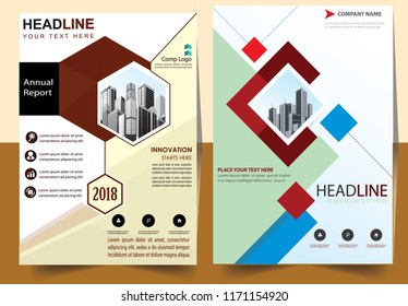Business abstract vector template Brochure design cover modern layout annual report
poster flyer in A4 with colorful triangles geometric shapes for tech science market with light background
