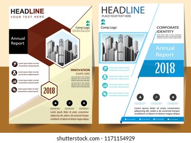 Business abstract vector template Brochure design cover modern layout annual report
poster flyer in A4 with colorful triangles geometric shapes for tech science market with light background
