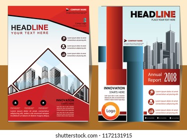 Business abstract vector template Brochure design cover modern layout annual report
poster flyer in A4 with colorful triangles geometric shapes for tech science market with light background