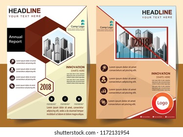 Business abstract vector template Brochure design cover modern layout annual report
poster flyer in A4 with colorful triangles geometric shapes for tech science market with light background