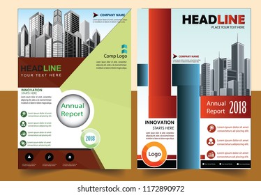 Business abstract vector template Brochure design cover modern layout annual report
poster flyer in A4 with colorful triangles geometric shapes for tech science market with light background