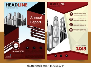 Business abstract vector template Brochure design cover modern layout annual report
poster flyer in A4 with colorful triangles geometric shapes for tech science market with light background