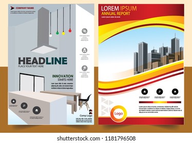 Business abstract vector template Brochure design cover modern layout annual report
poster flyer in A4 with colorful triangles geometric shapes for tech science market with light background