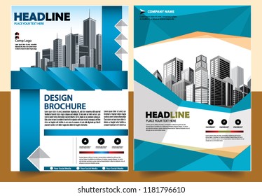 Business abstract vector template Brochure design cover modern layout annual report
poster flyer in A4 with colorful triangles geometric shapes for tech science market with light background