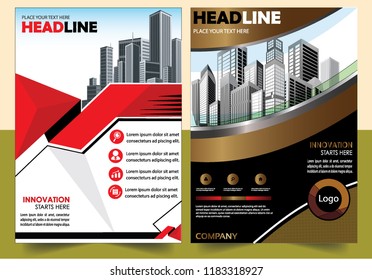 Business abstract vector template Brochure design cover modern layout annual report
poster flyer in A4 with colorful triangles geometric shapes for tech science market with light background