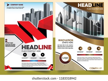 Business abstract vector template Brochure design cover modern layout annual report
poster flyer in A4 with colorful triangles geometric shapes for tech science market with light background