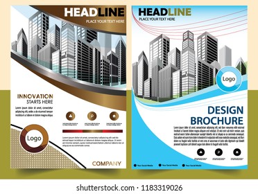 Business abstract vector template Brochure design cover modern layout annual report
poster flyer in A4 with colorful triangles geometric shapes for tech science market with light background