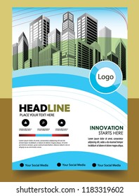 Business abstract vector template Brochure design cover modern layout annual report
poster flyer in A4 with colorful triangles geometric shapes for tech science market with light background