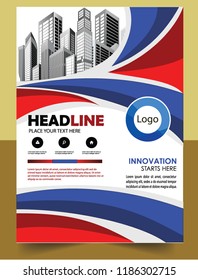 Business abstract vector template Brochure design cover modern layout annual report
poster flyer in A4 with colorful triangles geometric shapes for tech science market with light background


