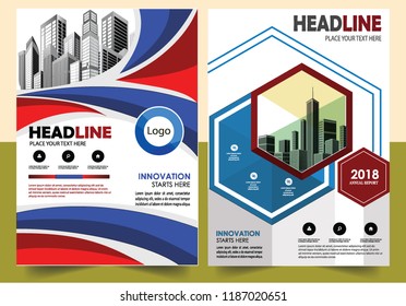 Business abstract vector template Brochure design cover modern layout annual report
poster flyer in A4 with colorful triangles geometric shapes for tech science market with light background
