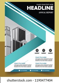 Business abstract vector template Brochure design cover modern layout annual report
poster flyer in A4 with colorful triangles geometric shapes for tech science market with light background