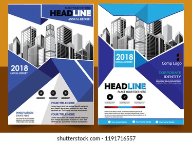 Business abstract vector template Brochure design cover modern layout annual report
poster flyer in A4 with colorful triangles geometric shapes for tech science market with light background