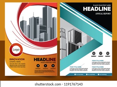 Business abstract vector template Brochure design cover modern layout annual report
poster flyer in A4 with colorful triangles geometric shapes for tech science market with light background