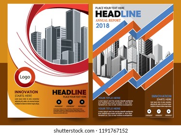 Business abstract vector template Brochure design cover modern layout annual report
poster flyer in A4 with colorful triangles geometric shapes for tech science market with light background