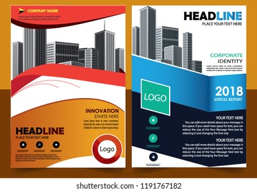 Business abstract vector template Brochure design cover modern layout annual report
poster flyer in A4 with colorful triangles geometric shapes for tech science market with light background