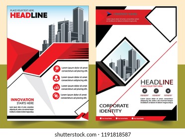 Business abstract vector template Brochure design cover modern layout annual report
poster flyer in A4 with colorful triangles geometric shapes for tech science market with light background
