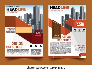 Business abstract vector template Brochure design cover modern layout annual report
poster flyer in A4 with colorful triangles geometric shapes for tech science market with light background