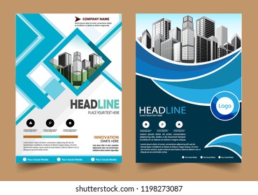 Business abstract vector template Brochure design cover modern layout annual report
poster flyer in A4 with colorful triangles geometric shapes for tech science market with light background