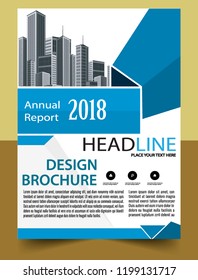 Business abstract vector template Brochure design cover modern layout annual report
poster flyer in A4 with colorful triangles geometric shapes for tech science market with light background