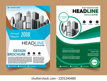 Business abstract vector template Brochure design cover modern layout annual report
poster flyer in A4 with colorful triangles geometric shapes for tech science market with light background