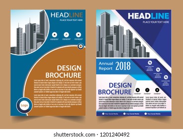 Business abstract vector template Brochure design cover modern layout annual report
poster flyer in A4 with colorful triangles geometric shapes for tech science market with light background