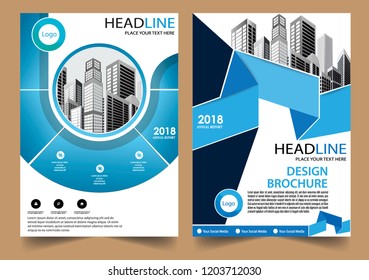 Business abstract vector template Brochure design cover modern layout annual report
poster flyer in A4 with colorful triangles geometric shapes for tech science market with light background