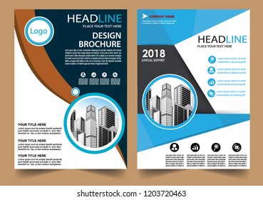 Business abstract vector template Brochure design cover modern layout annual report
poster flyer in A4 with colorful triangles geometric shapes for tech science market with light background