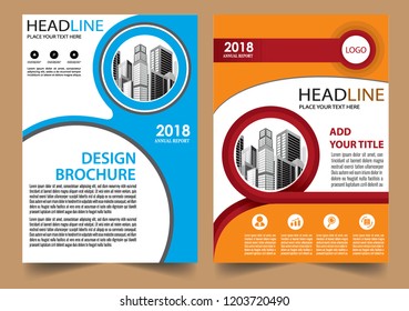 Business abstract vector template Brochure design cover modern layout annual report
poster flyer in A4 with colorful triangles geometric shapes for tech science market with light background