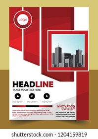 Business abstract vector template Brochure design cover modern layout annual report
poster flyer in A4 with colorful triangles geometric shapes for tech science market with light background