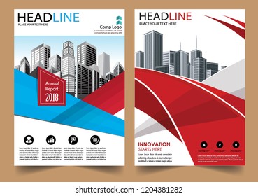 Business abstract vector template Brochure design cover modern layout annual report
poster flyer in A4 with colorful triangles geometric shapes for tech science market with light background