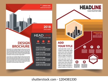 Business abstract vector template Brochure design cover modern layout annual report
poster flyer in A4 with colorful triangles geometric shapes for tech science market with light background