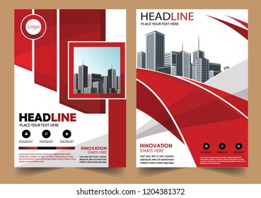 Business abstract vector template Brochure design cover modern layout annual report
poster flyer in A4 with colorful triangles geometric shapes for tech science market with light background