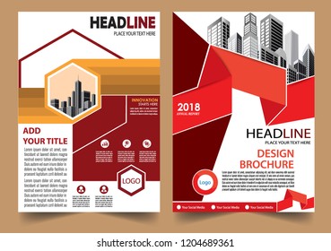 Business abstract vector template Brochure design cover modern layout annual report
poster flyer in A4 with colorful triangles geometric shapes for tech science market with light background
