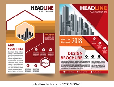 Business abstract vector template Brochure design cover modern layout annual report
poster flyer in A4 with colorful triangles geometric shapes for tech science market with light background