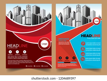 Business abstract vector template Brochure design cover modern layout annual report
poster flyer in A4 with colorful triangles geometric shapes for tech science market with light background