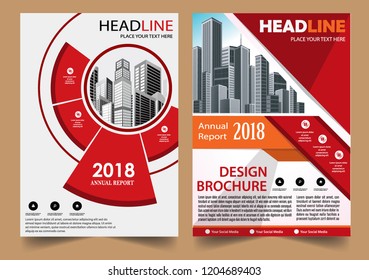 Business abstract vector template Brochure design cover modern layout annual report
poster flyer in A4 with colorful triangles geometric shapes for tech science market with light background
