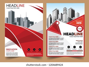 Business abstract vector template Brochure design cover modern layout annual report
poster flyer in A4 with colorful triangles geometric shapes for tech science market with light background