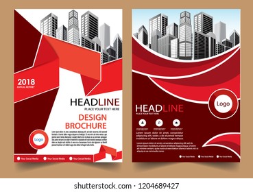Business abstract vector template Brochure design cover modern layout annual report
poster flyer in A4 with colorful triangles geometric shapes for tech science market with light background