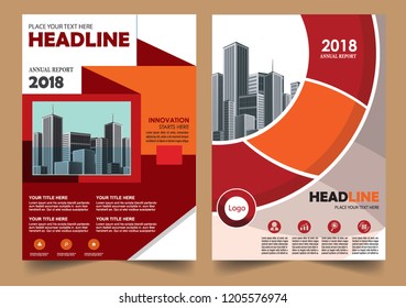 Business abstract vector template Brochure design cover modern layout annual report
poster flyer in A4 with colorful triangles geometric shapes for tech science market with light background