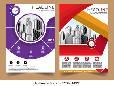 Business abstract vector template Brochure design cover modern layout annual report
poster flyer in A4 with colorful triangles geometric shapes for tech science market with light background